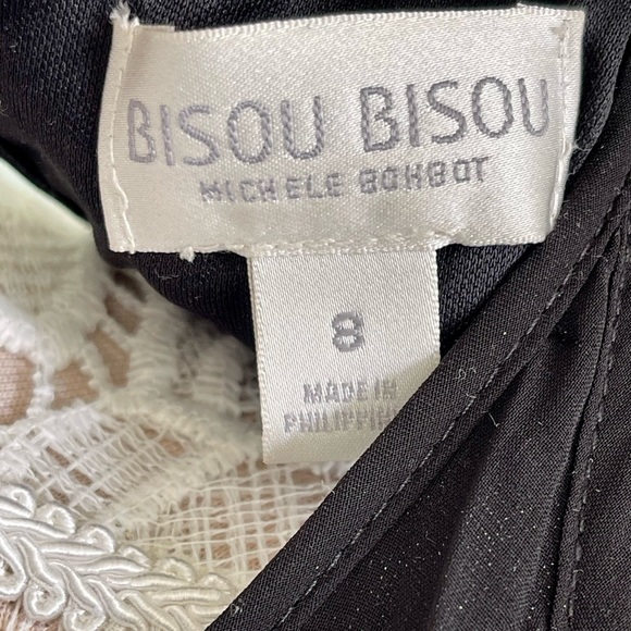BISOU BISOU Black Maxi Pleated Dress - Picture 3 of 3